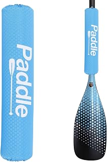 Paddle Float, Paddleboard Accessory, High Density Foam, Adjustable Buoyancy Cover with Hook & Loop-Closure, Versatile Kayak Flotation - Canoe Paddles, Kayaks, Stand Up Paddle Board