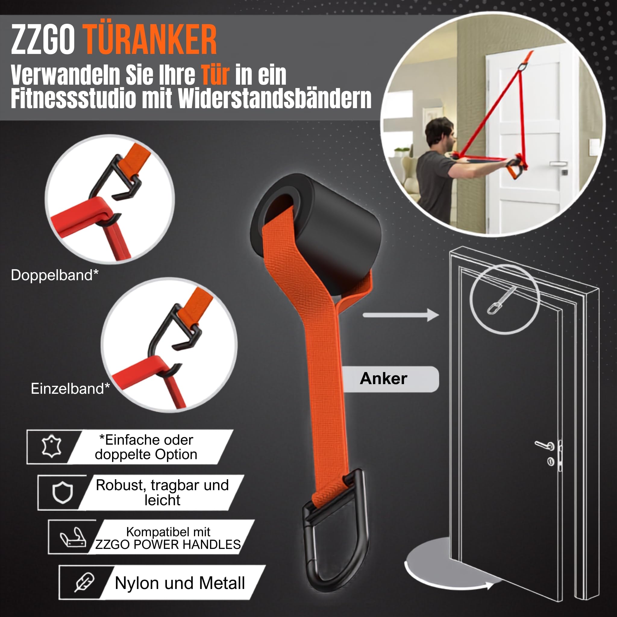 Trainingskits und Zubehör für Fitnessbänder Muskelaufbau | Training zu Hause oder im Freien | Dehnung und Kraft | Yoga, Pilates, Crossfit, Muskelaufbau, Calisthenics