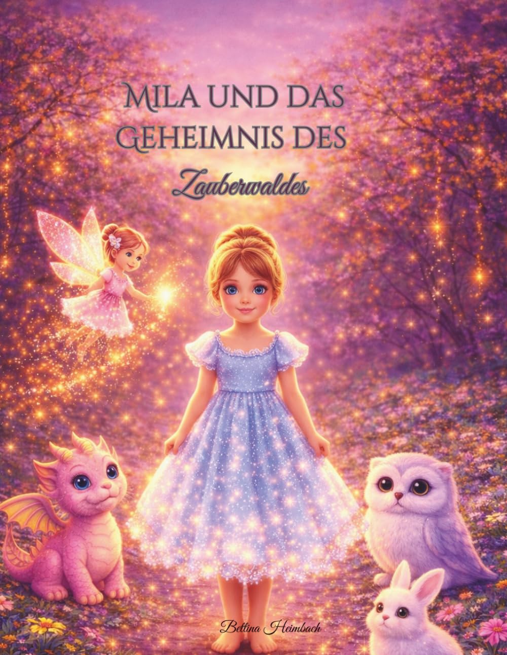 Mila und das Geheimnis des Zauberwaldes: Magisches Mal-, Such- und Mitmachbuch für Kinder