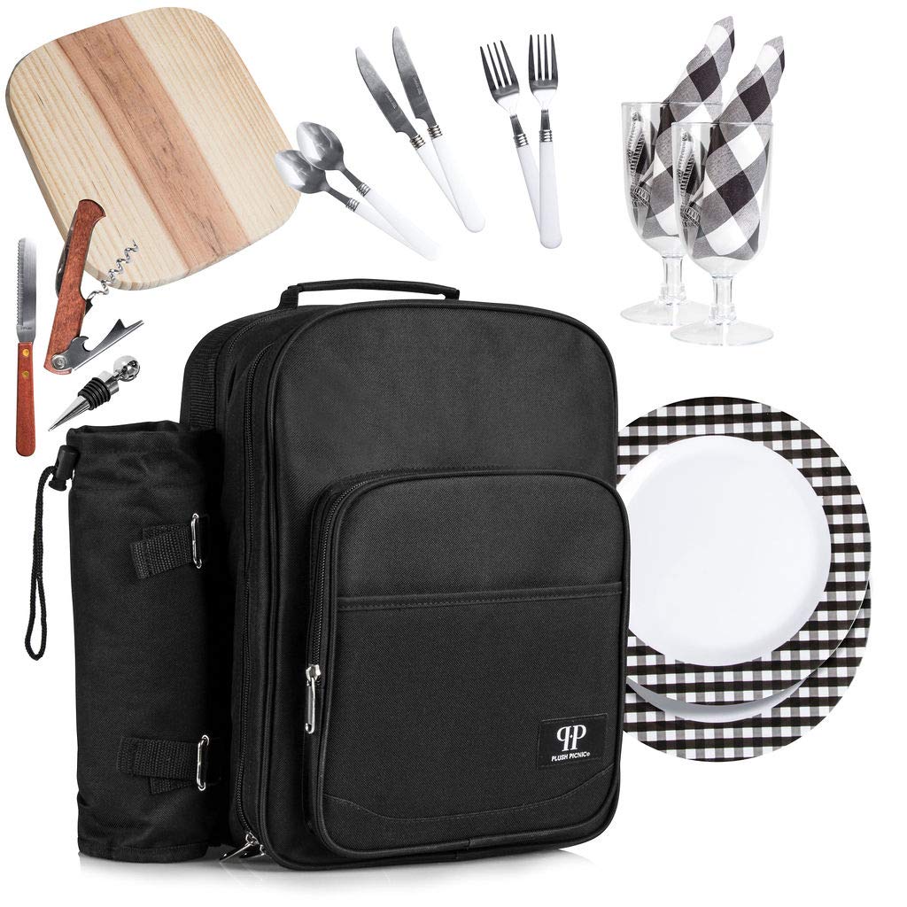 Buy Adventure Picnic Backpack, Romantic Picnic Backpack for 2, Portable