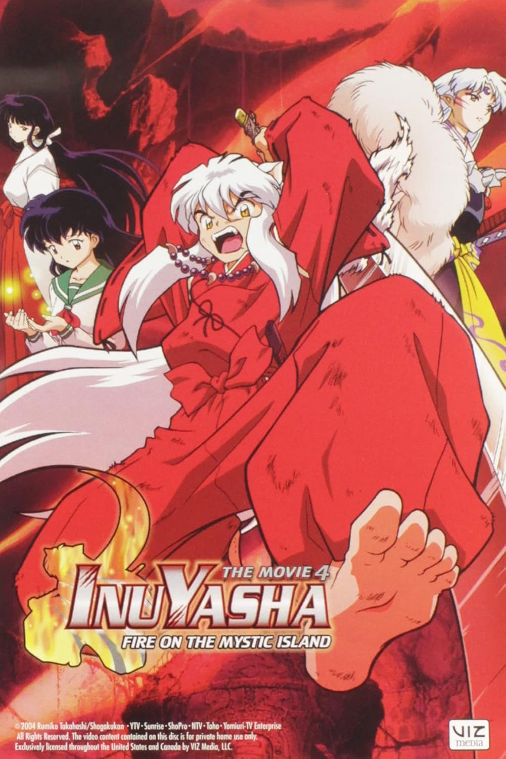 Inuyasha, The Movie 4 - Fire on the Mystic Island image 4