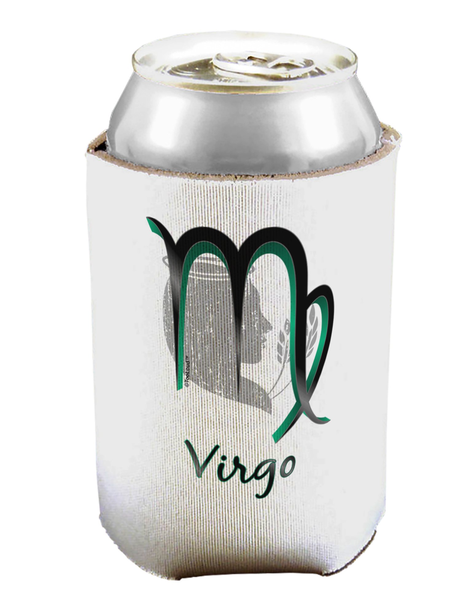 TOOLOUD Virgo Symbol Can/Bottle Insulator Cooler - 2 Pack
