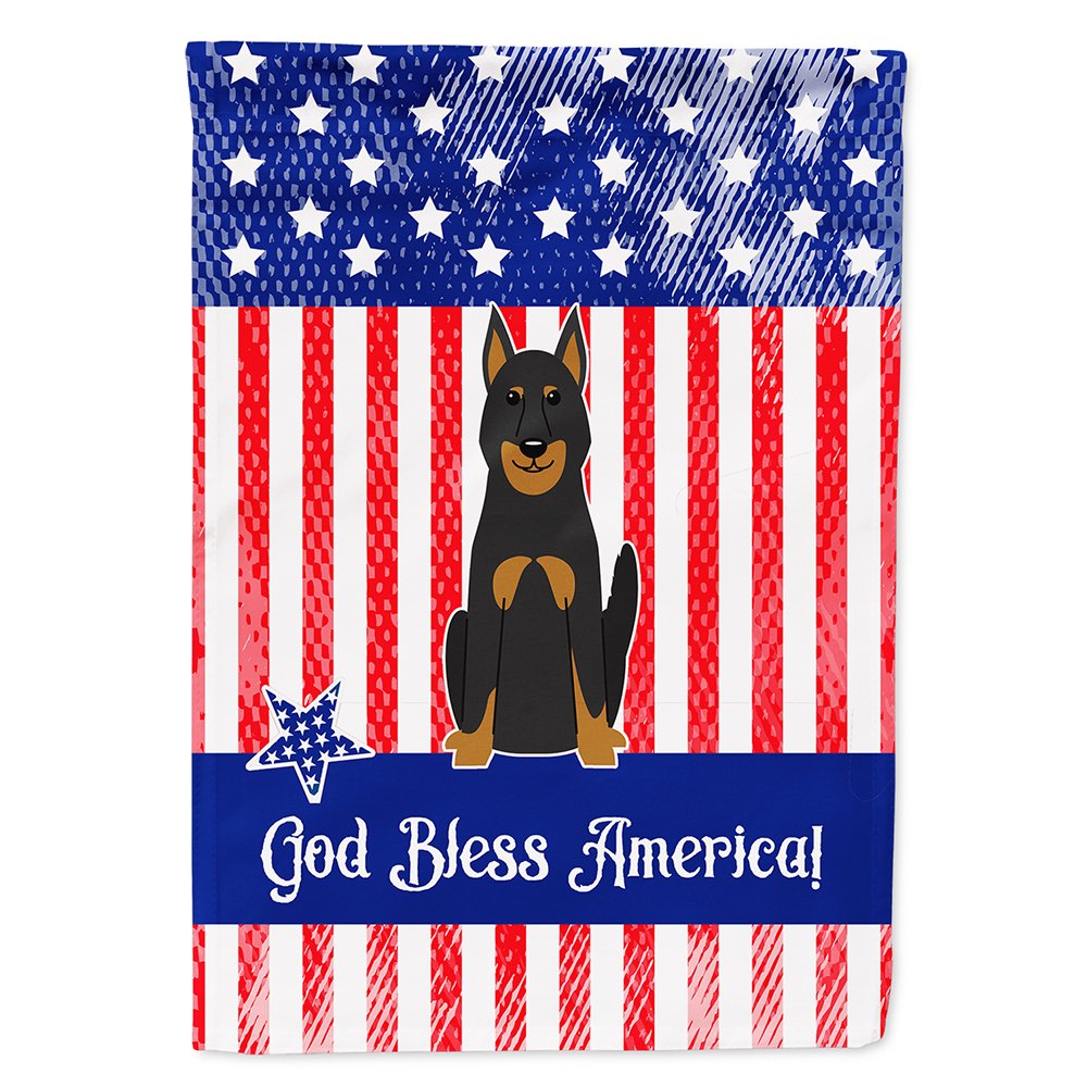Drapeau Beauceron USA grand format Caroline's Treasures BB3075CHF pour maison