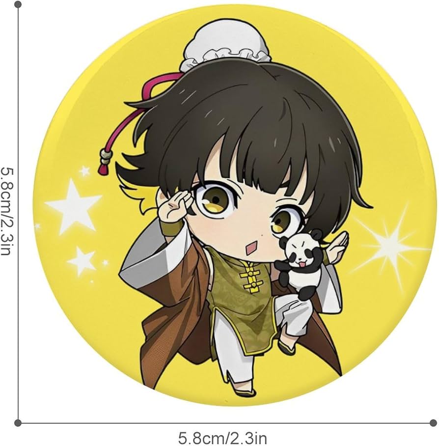 Amazon.co.jp: ブルーロック 蜂楽 廻 缶バッジ ばね針式 同人