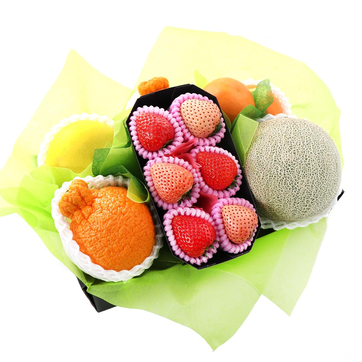 火龍果 果肉 赤とピンクが実ります