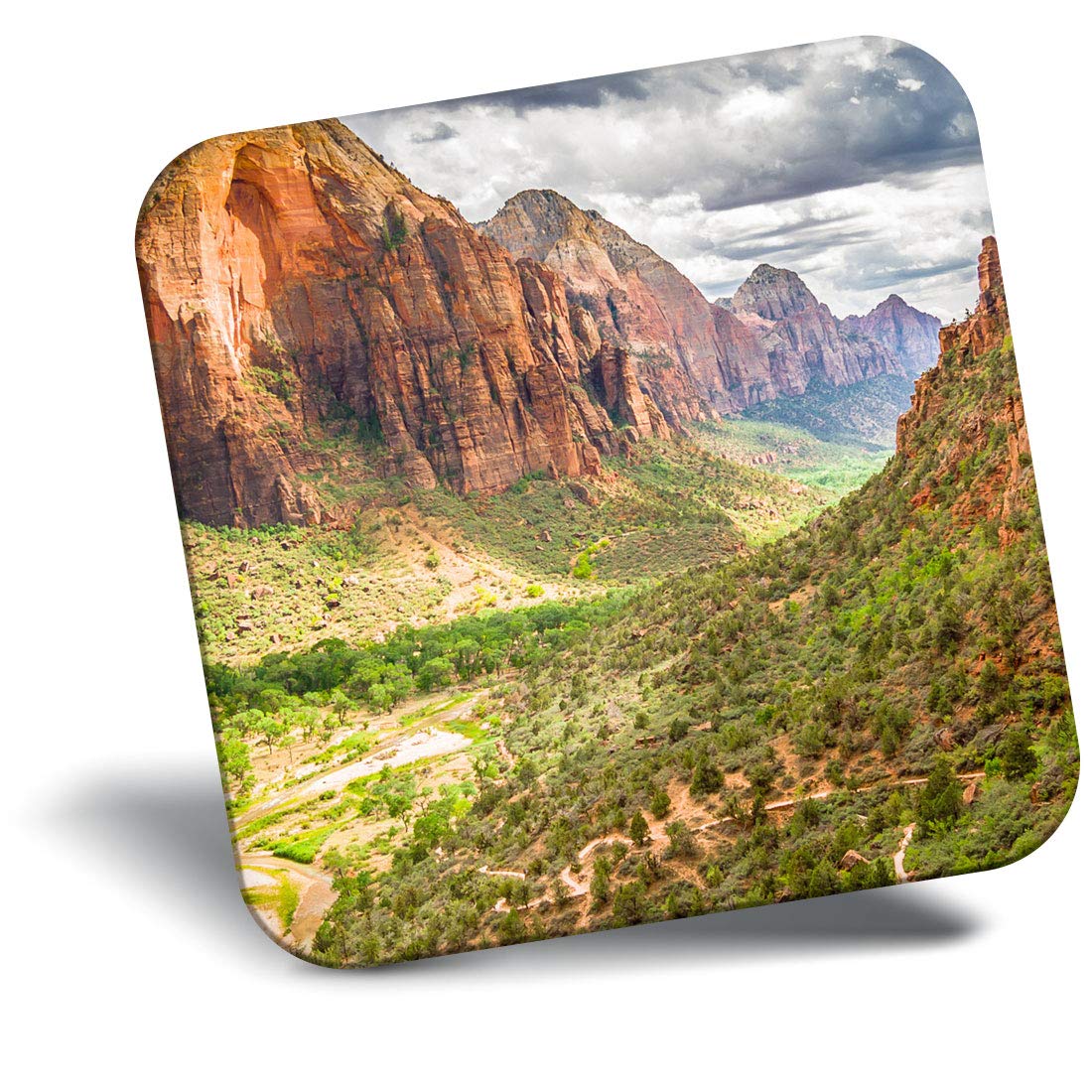 Destination Vinyl Ltd Fridge Magnet - Zion National Park Utah Usa 16505