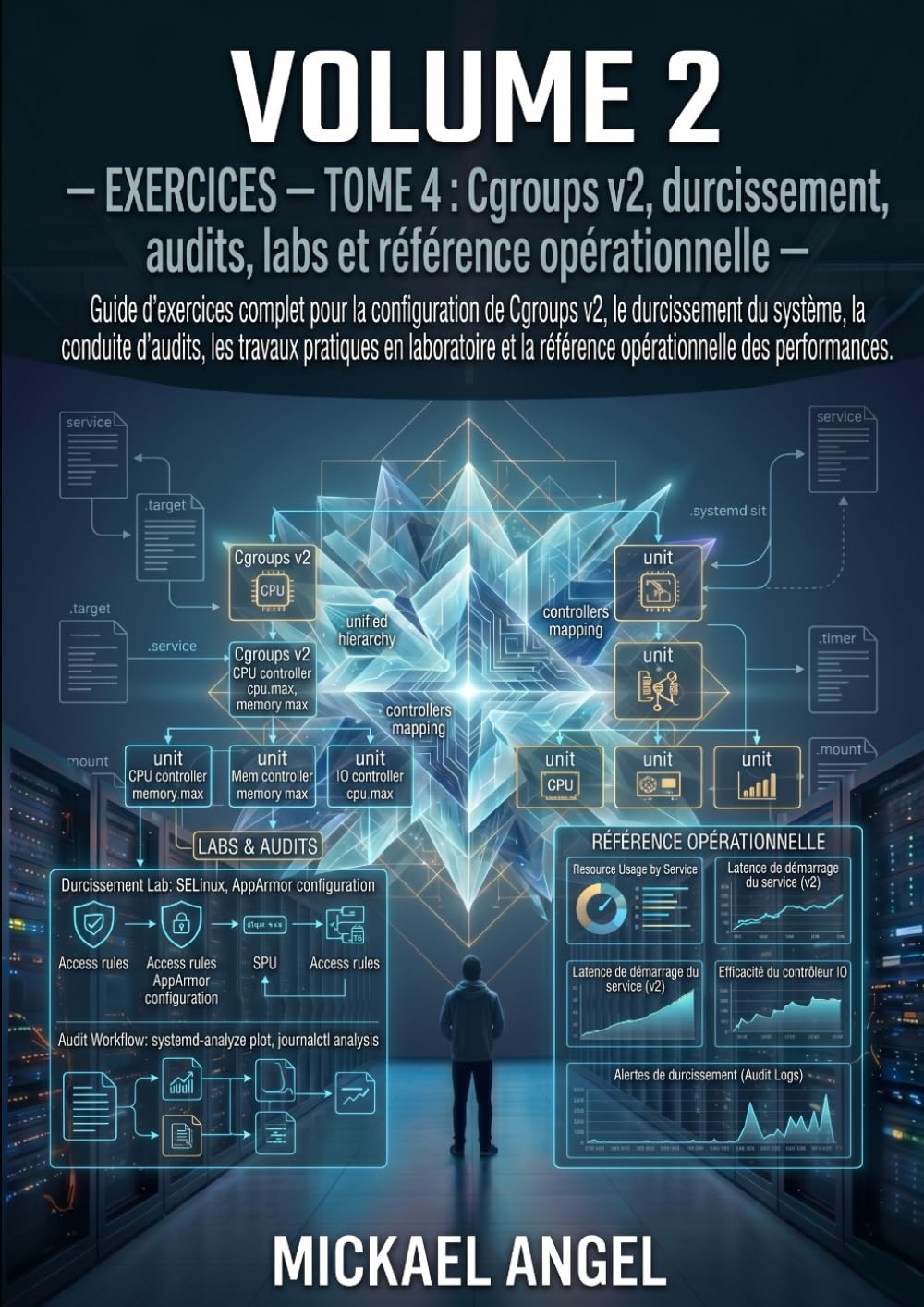 Volume 2 — Exercices — Tome 4 Cgroups v2, durcissement, audits, labs et référence opérationnelle (Livre compagnon)