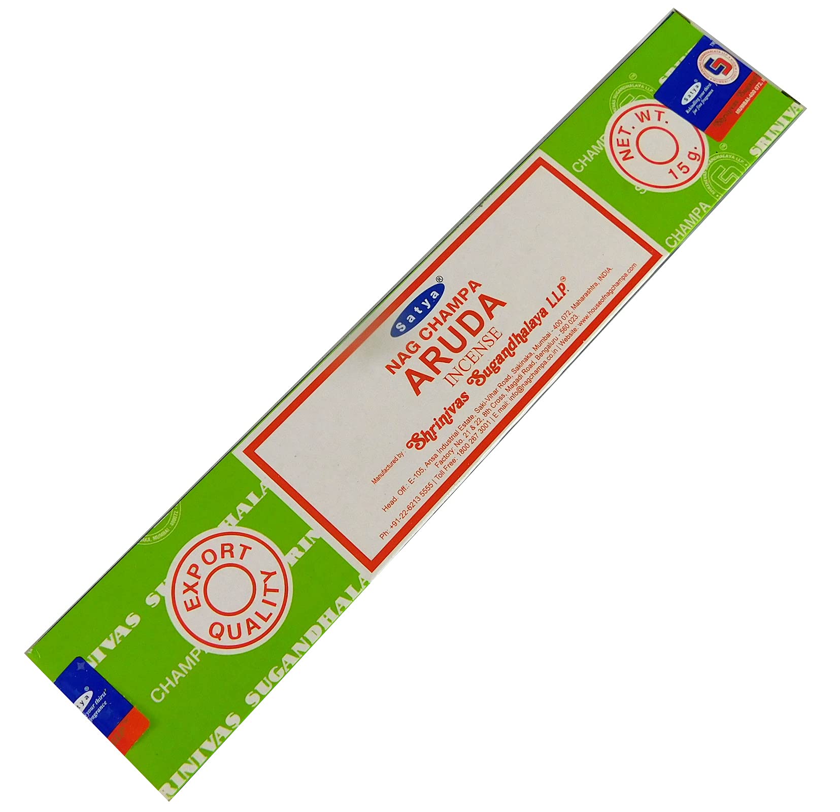 Indische Räucherstäbchen Set 30 x Satya Nag Champa, zufällige Düfte a 15g + EIN original Teufelsküche Premium Duftöl