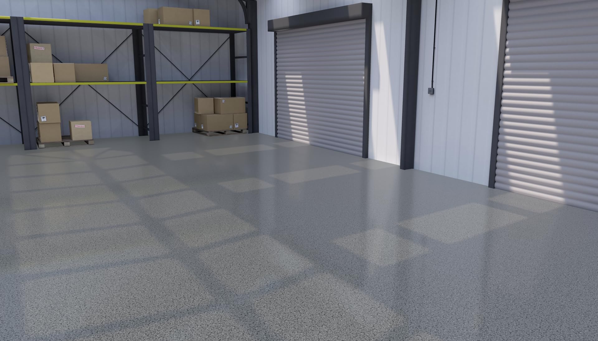 Vetta Coatings Flakes (10 lbs, 4.5kg) for Epoxy for Garages, Basements, Professional Concrete Floor Restoration, 1/4'' Vinyl Flakes Packaged in Canada (Gravel) - 4