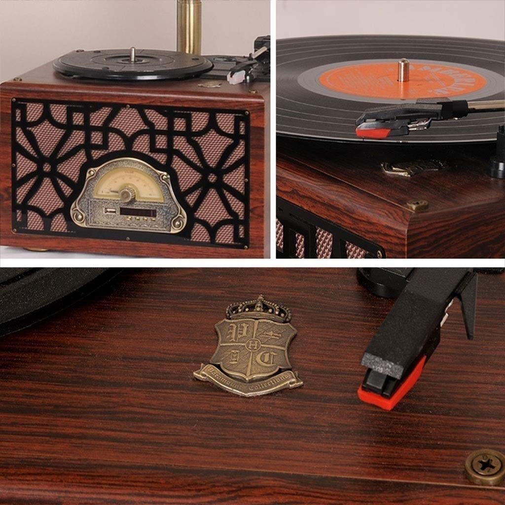 Giradischi con altoparlante Bluetooth per dischi in vinile e riproduzione audio moderna