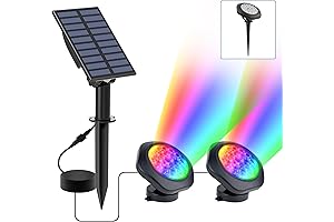 Solar Pond Lights - Unleash a Kaleidoscope of Colors Underwater