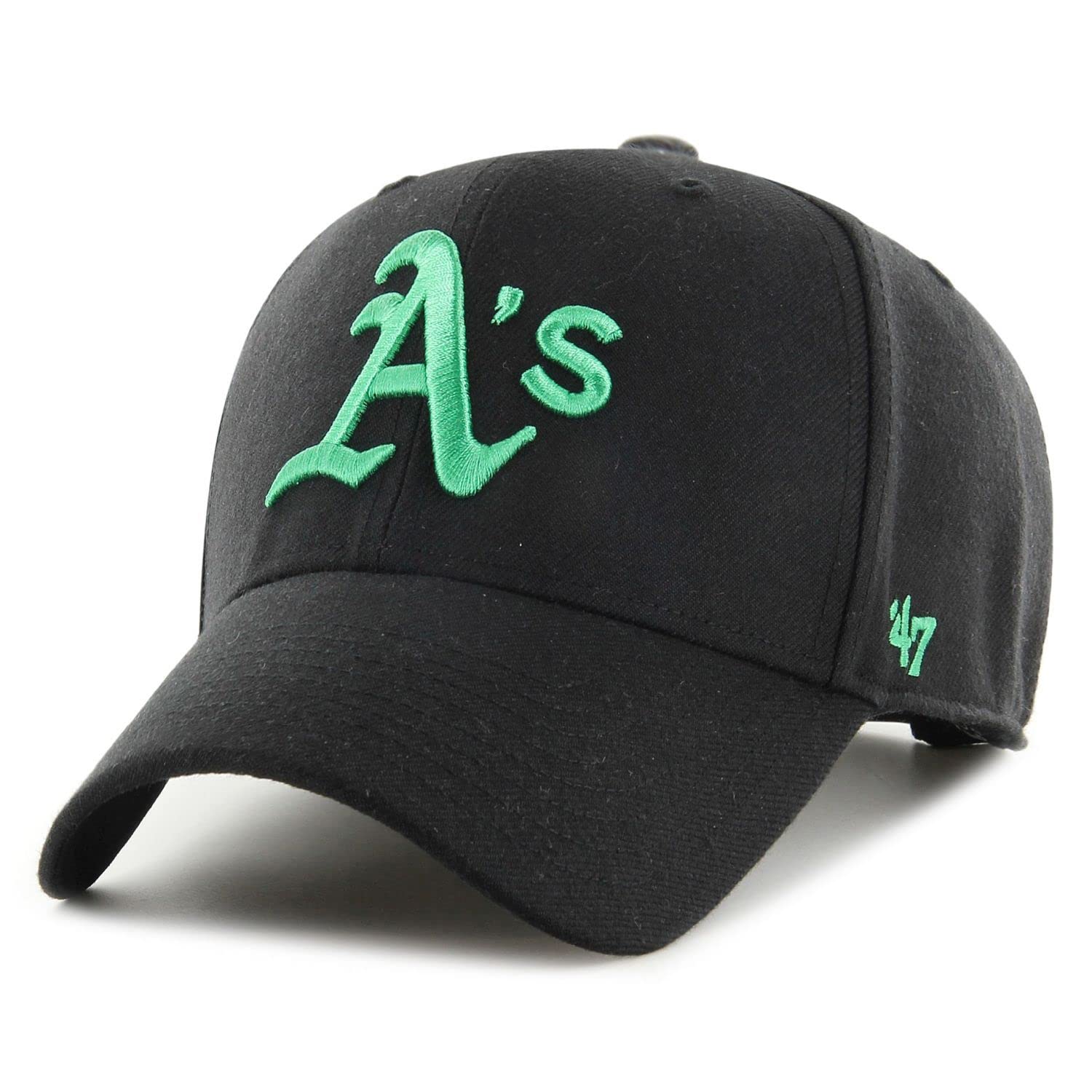47 Brand Snapback Cap - MLB Oakland Athletics Black