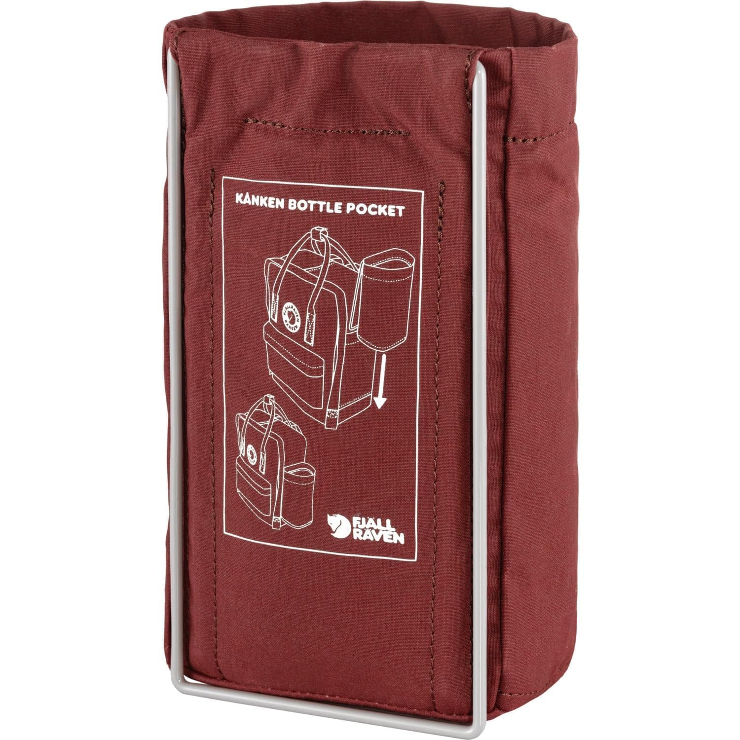 Fjällräven Kånken Bottle Pocket Bottle Holder One Size, Ox Red