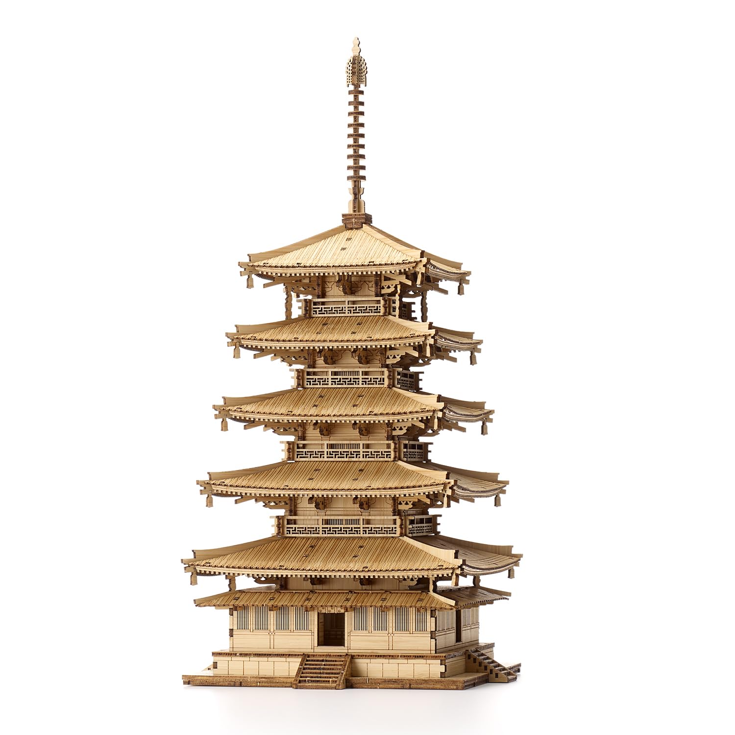 Amazon | 五重塔 ｜ Bamboo Art wa-gu-mi 3D竹製クラフト 工具不要