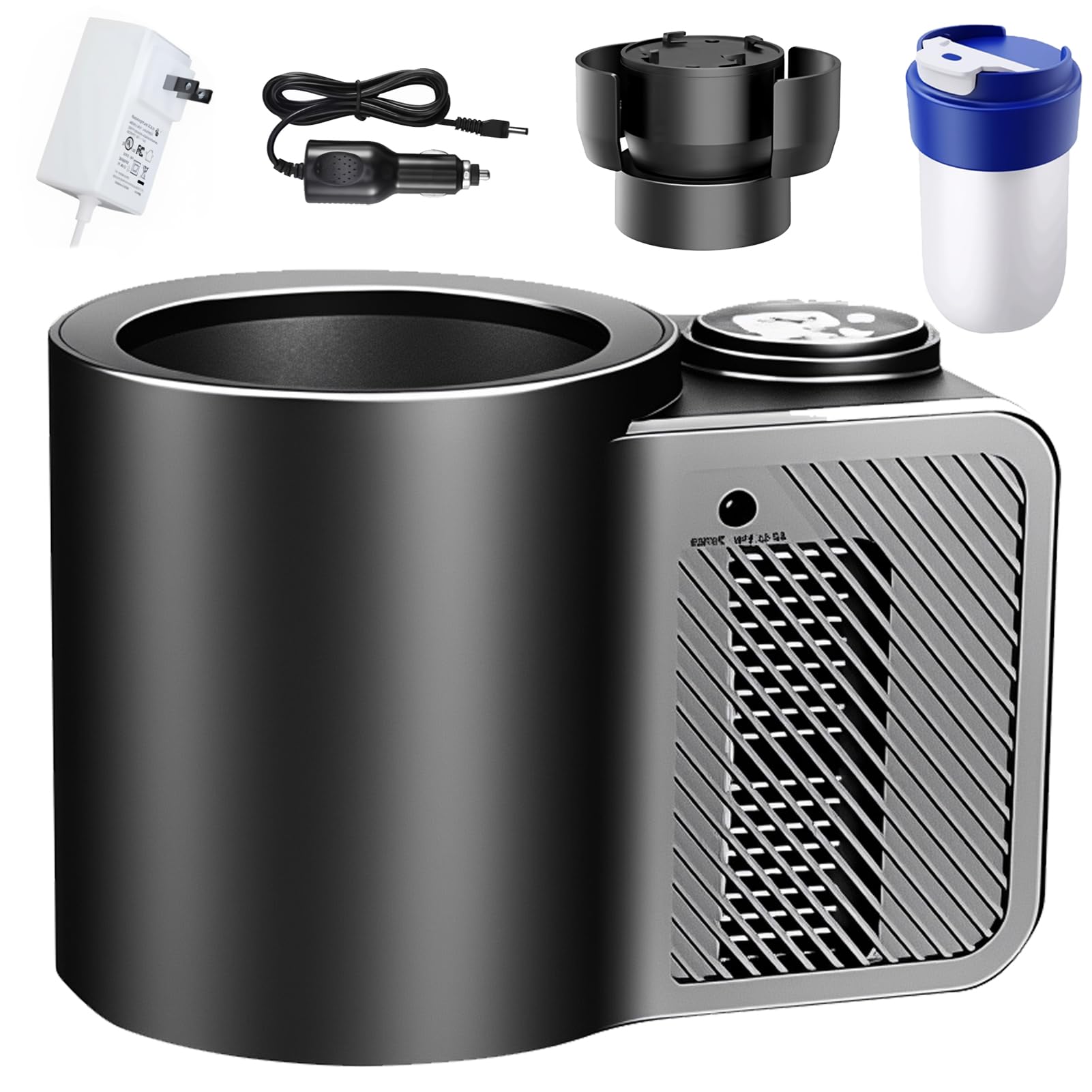 Gobelet réfrigérant portable pour voiture 12V avec écran LCD intelligent
