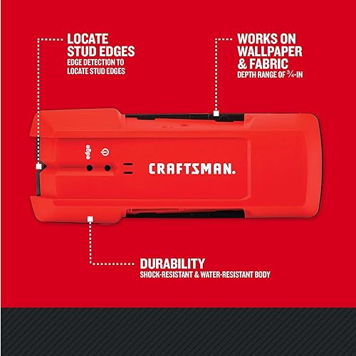 Miniatura 2 de CRAFTSMAN - Detector de entramados, 3/4'' de profundidad (CMHT77633).