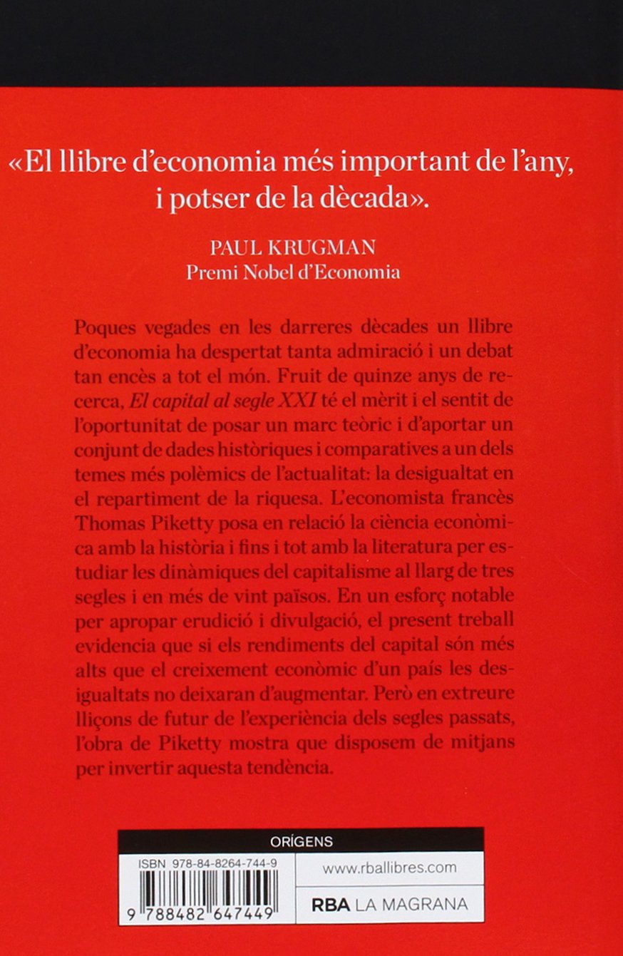 El capital al segle XXI (Orígens)