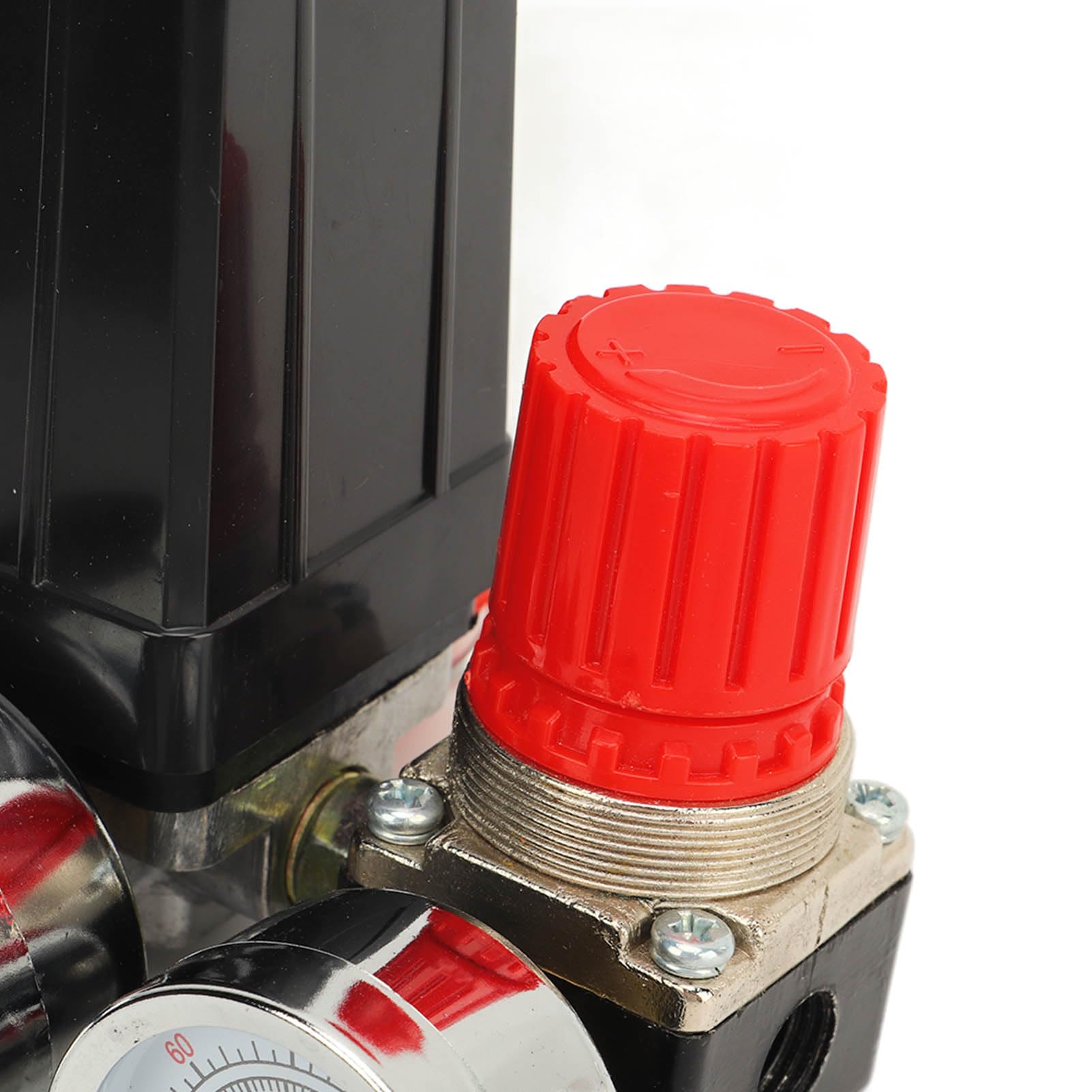 Kit 3 en 1 de pressostat de compresseur d'air automatique avec baromètre, vanne de commande réglable avec précision, plage 0,5 à 0,8 MPA pour outils industriels et atelier