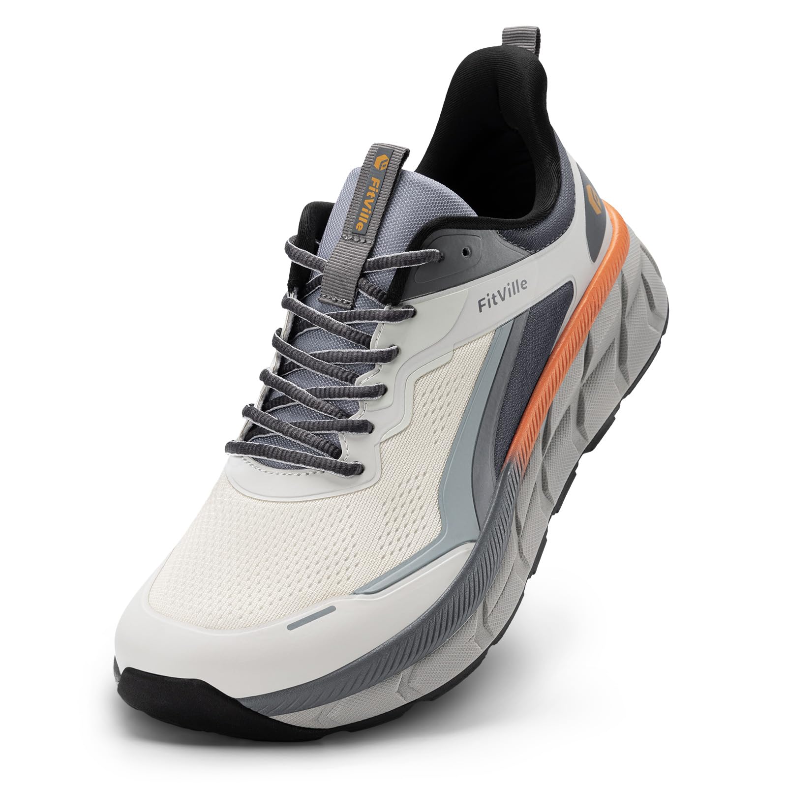 FitVille Extra Weit Laufschuhe Herren Sportschuhe Atmungsaktive Traillaufschuhe Leicht Joggingschuhe Walking Schuhe Gr.40-50