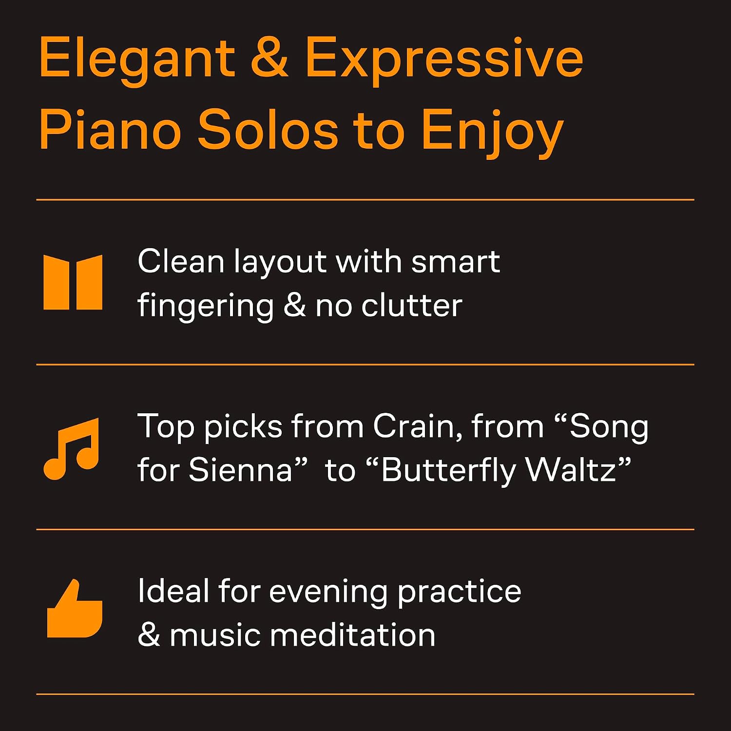 Brian Crain Piano Sheet Music Collection | 17 Soothing Piano Solos | Includes "Butterfly Waltz," "Canon in D," "Song for Sienna" | Piano Solo Book