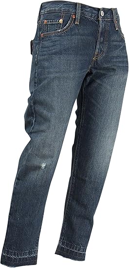 Amazon リーバイス Levi S レディース 501ct ボタンフライ カスタム テーパード ダークユーズド ダメージ カットオフ 0033 ジーンズ 通販