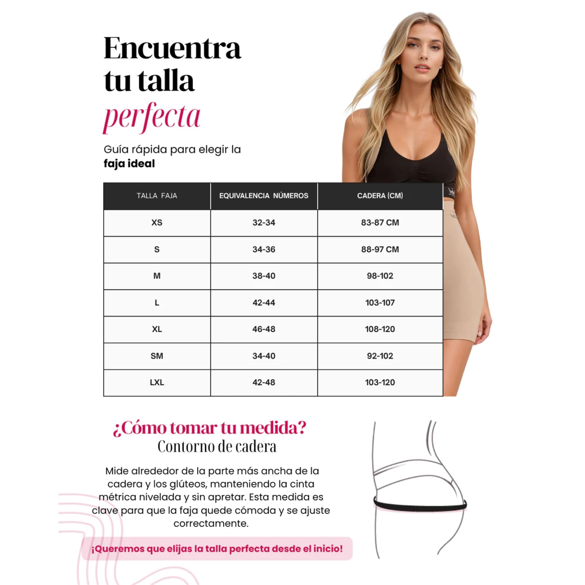 ANAISSA Fajas Reductoras Mujer Alta. Adelgazante Mejora Circulación Sin Costuras. Cinturilla Reductora Vientre Plano. Tecnología Emana para Efecto Moldeador Duradero.