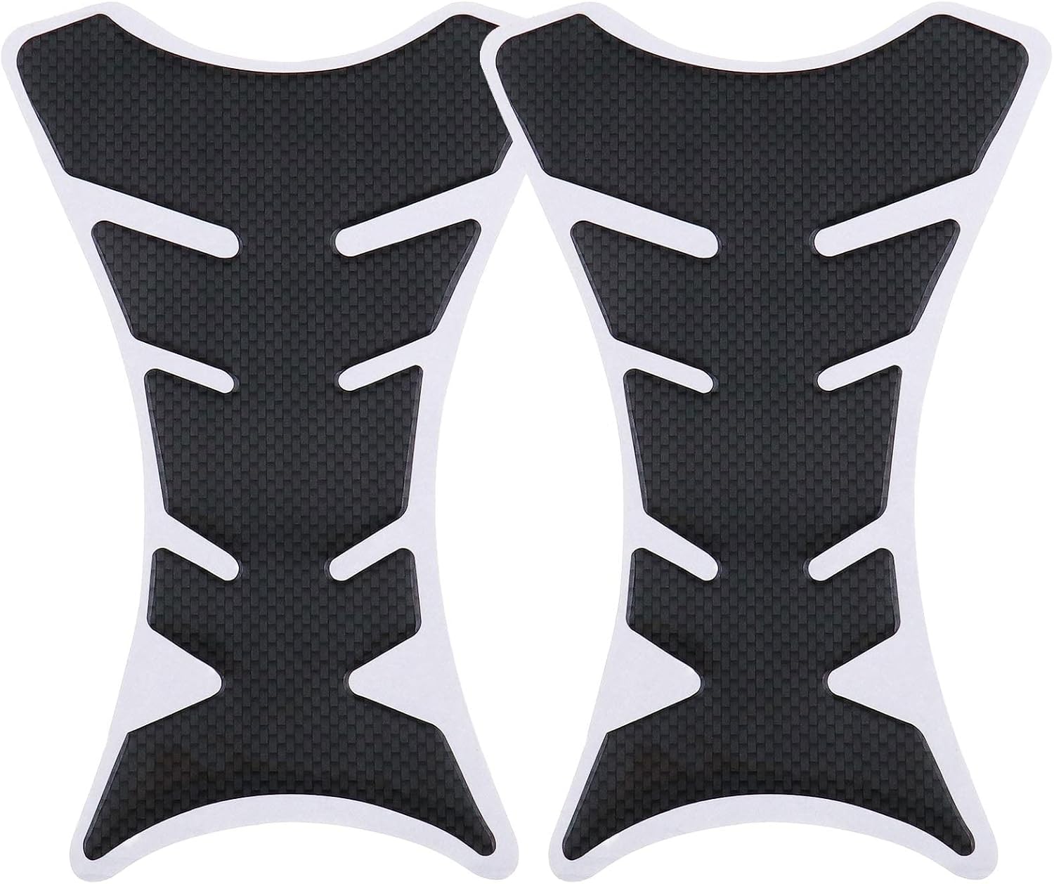 2PCS Fuel Gas Cap Pad Cover Sticker Decal Motorcycle Gas Tank Protector