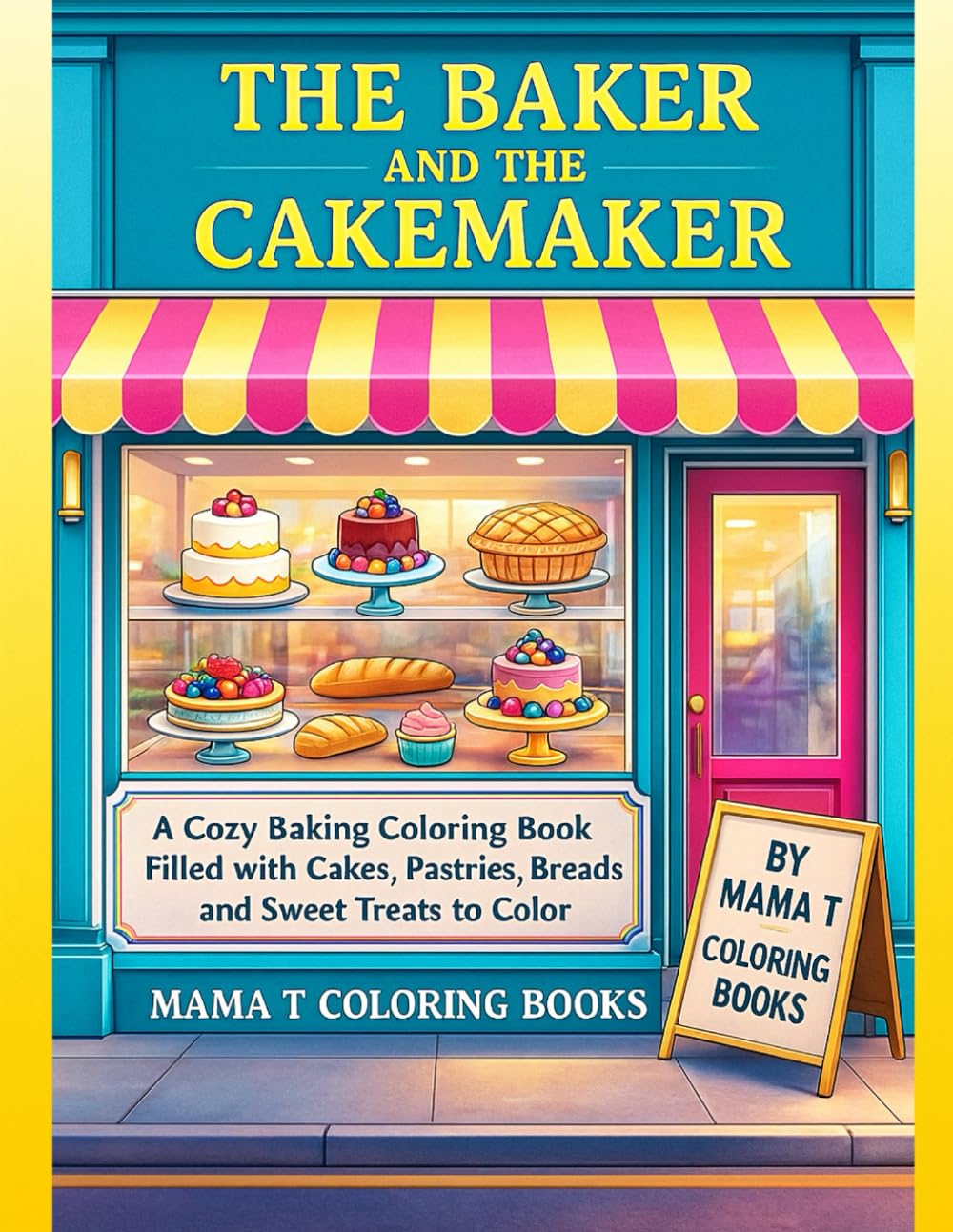 The Baker and the Cakemaker: A Cozy Baking Coloring Book Filled with Cakes, Pastries, Breads & Sweet Treats to Color: A Delicious Coloring Journey of ... Books: A Collection of Artful Escapes)