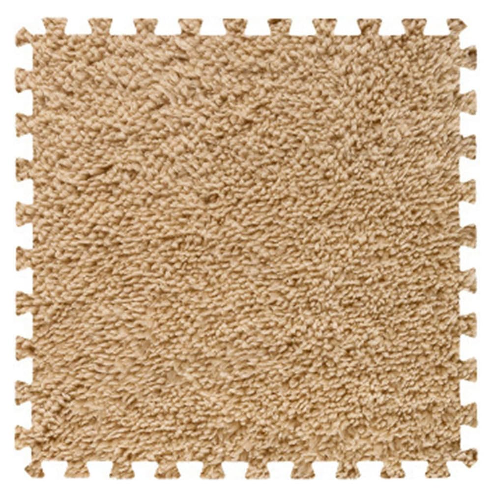 Miękkie maty piankowe 12 szt. – żółty dywan patchworkowy, płytki podłogowe z puzzlami, 30 x 30 cm, do pokoju zabaw, siłowni i dekoracji domu