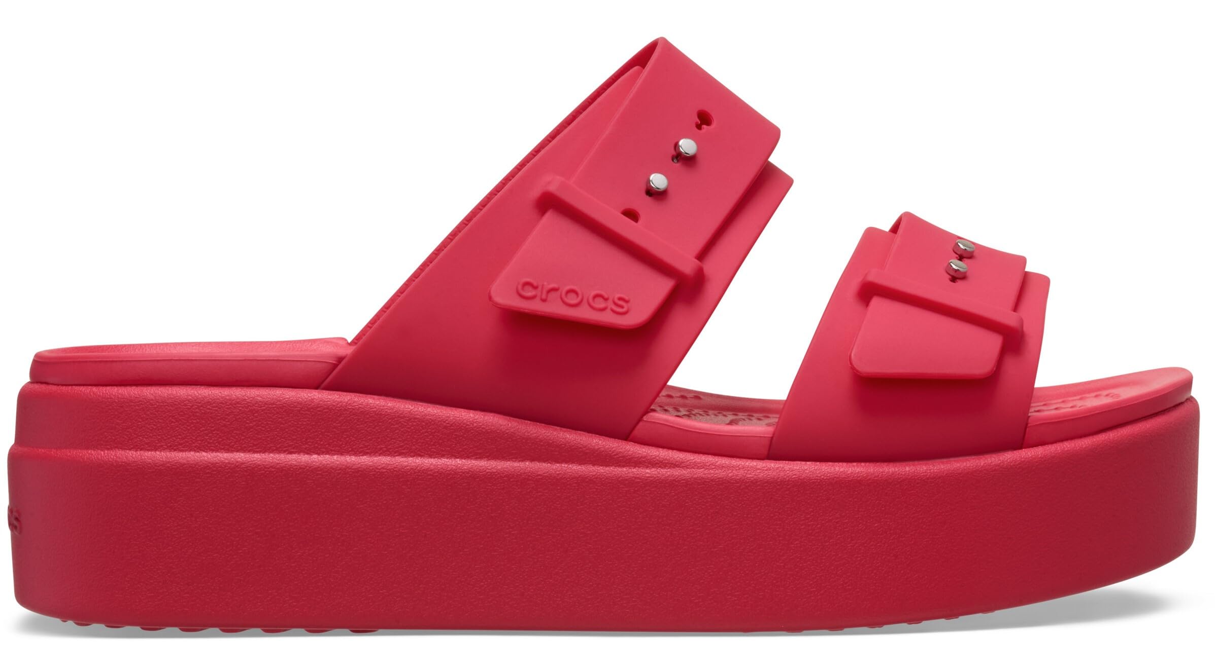 Crocs Kobiety Brooklyn Buckle Low WdgwSandał na koturnie