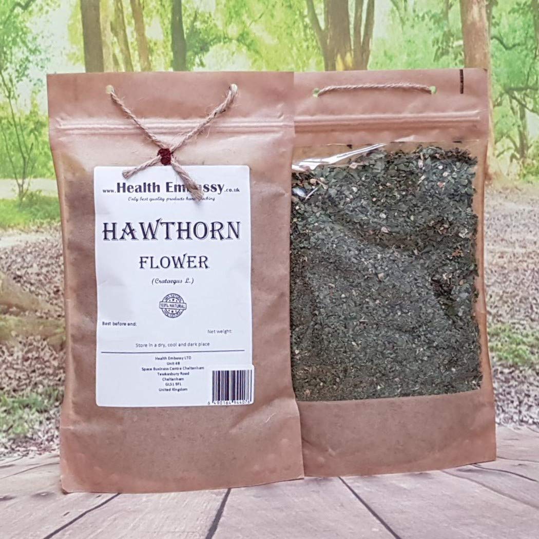 Espino Flor (Crataegus L - Crataegus Flos) 50g / Hawthorn Flower - Health Embassy - 100% Natural
