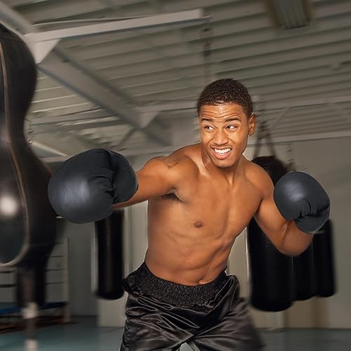 Miniatura 5 de Syhood Juego de 6 pares de guantes de entrenamiento de boxeo para hombres y mujeres principiantes, guantes de boxeo profesionales a prueba de golpes