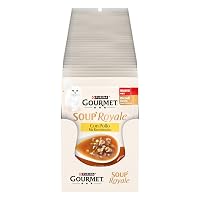 GOURMET SOUP ROYALE Cibo Umido per Gatti Adulti, 30 Bustine da 45g