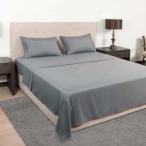 Miniatura 2 de Mejoroom - Juego de sábanas y fundas de almohada de 1800 hilos, con bolsillo profundo, hipoalergénicas, transpirables, resistente a la decoloración