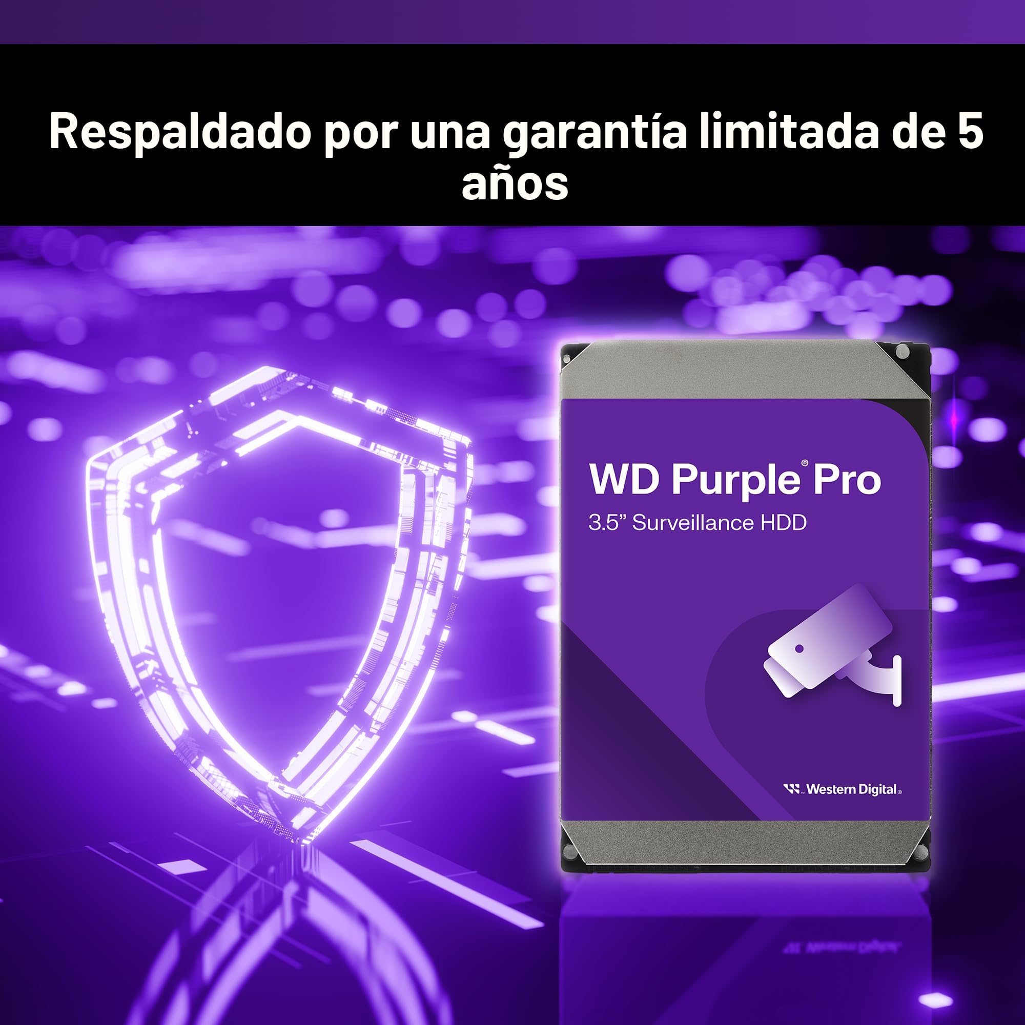 Amazon.com: Western Digital 8TB WD Purple Pro Surveillance Disco