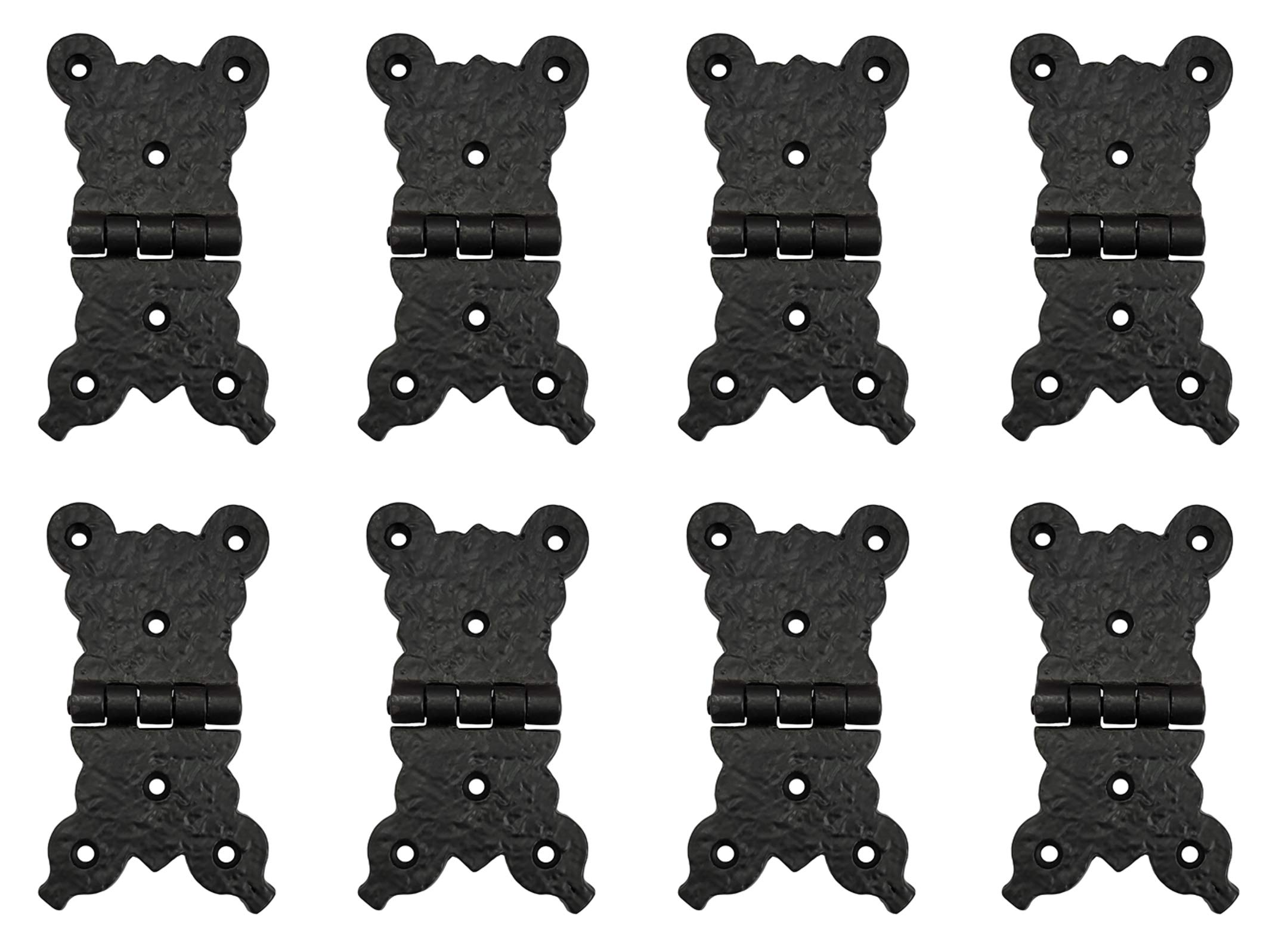 Adonai Hardware Arphaxad Antique Iron Butterfly Cabinet/Trunk Hinge (8, Black Powder Coated) (B08QDNF256) Amazon Price History, Amazon Price Tracker