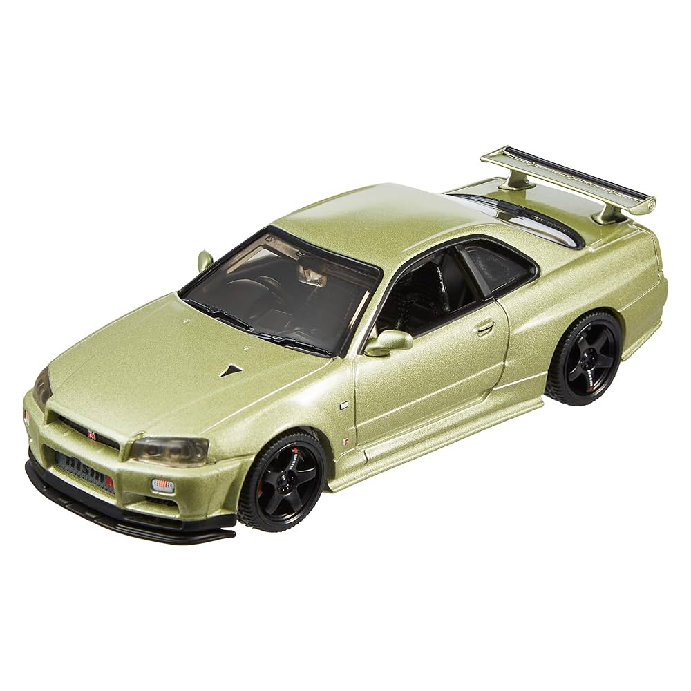 ミニカー HotWheels Nissan Skyline GT-R (BNR34) HOT WHEELS PREMIUM 1:43 Nissan Skyline GT-R (BNR34) HMD47