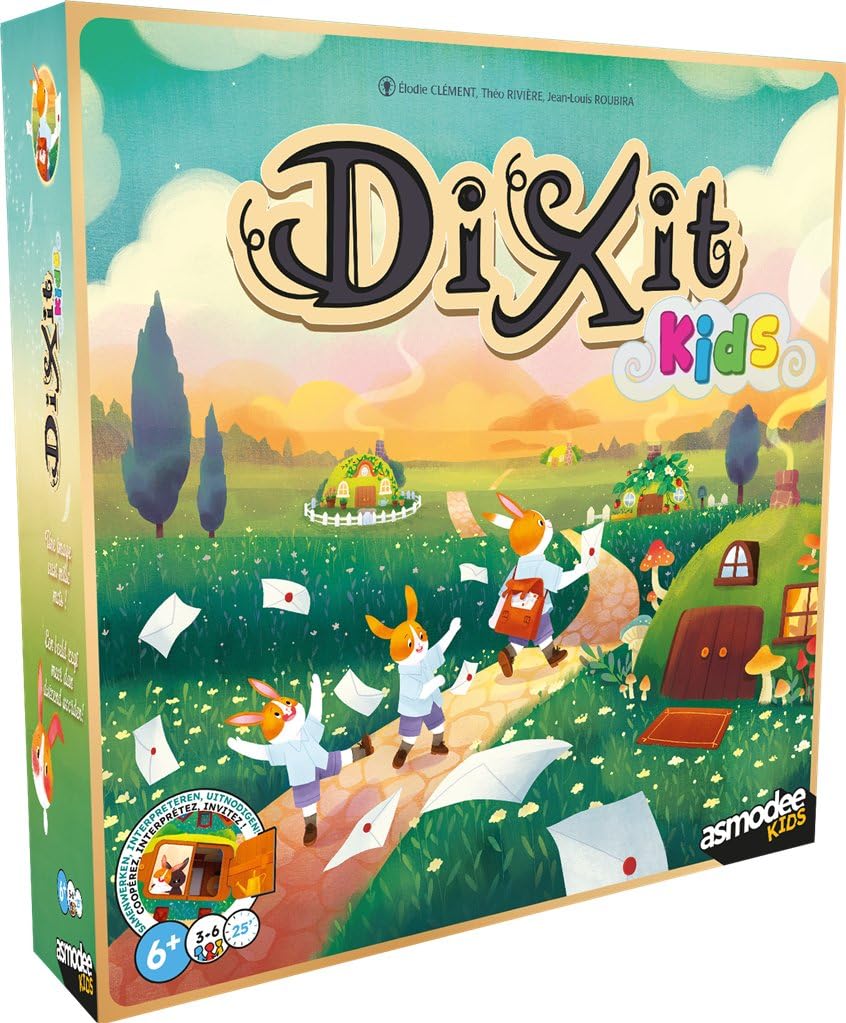 Asmodee gra planszowa Dixit Kids kooperacyjna gra towarzyska dla dzieci