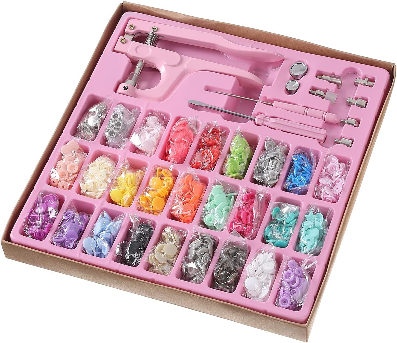 oriental tribes Plastic Snap Button Fasteners Pliers Tool