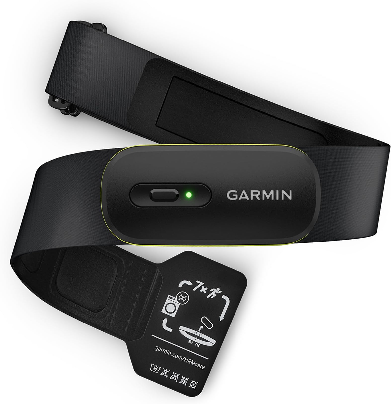 Garmin HRM-600, Premium Heart Rate Monitor, HRV data,Running Dynamics, Steps, Calories, Speed, Distance, Rechargeable battery,Record & sync data without a watch, machine washable strap, Size M-XL