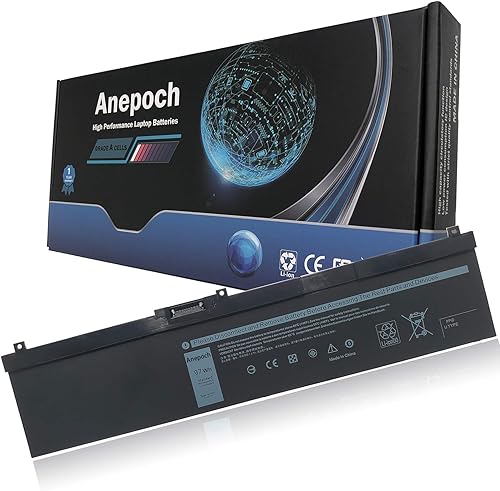NYFJH - Batería de repuesto para laptop Dell Precision 7530 7540 7730 7740 Series NYFJH 0WNRC 00WNRC GW0K9 0GW0K9 11.4V 97Wh 8070mAh