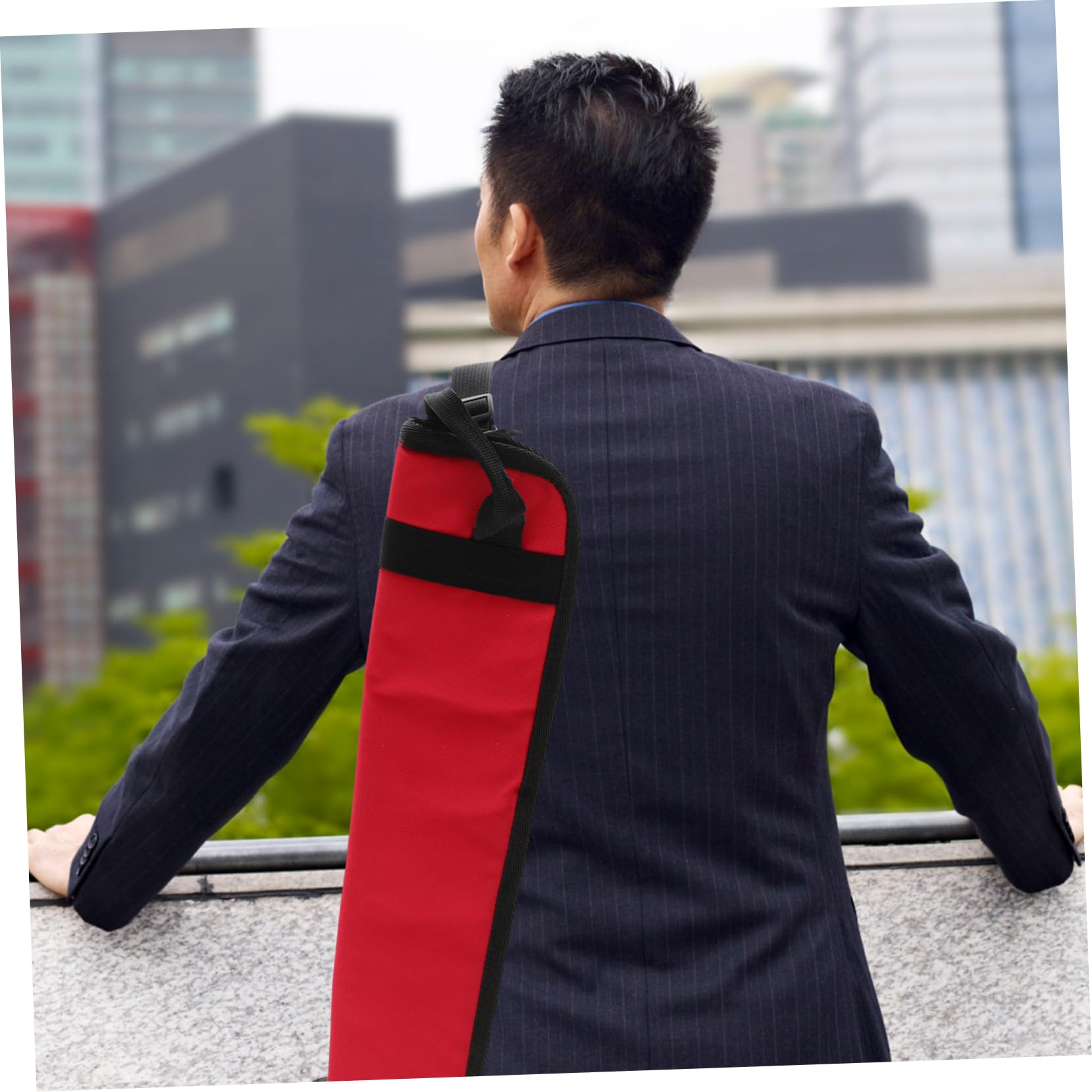 Borsa Per Rullante Da 14" - Tessuto Oxford, Portabacchette, Tra Colla, Nero, Per Batteristi - Foto 3