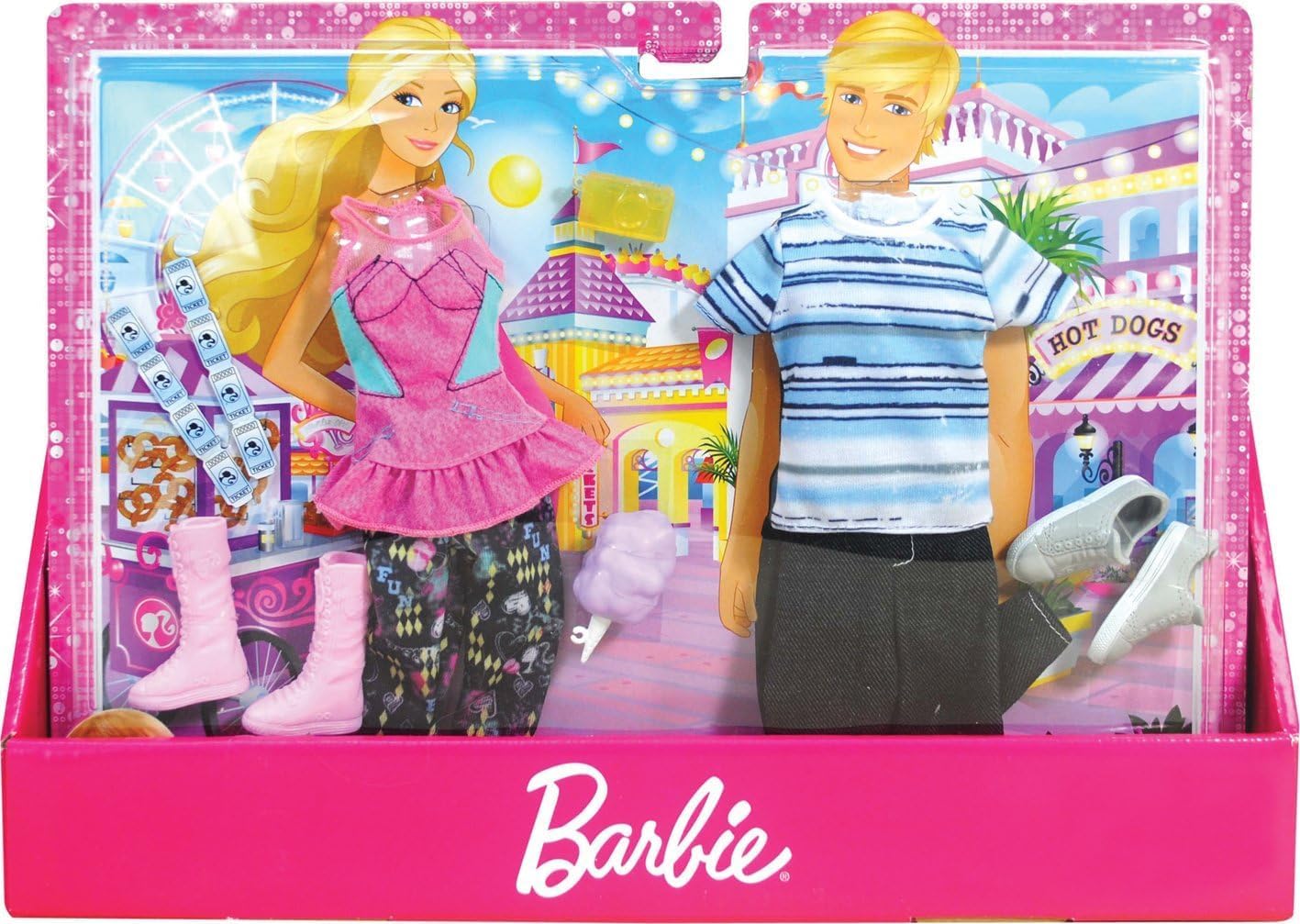 Barbie Fashionistas Outfit Collection - Barbie and Ken At the Carnival