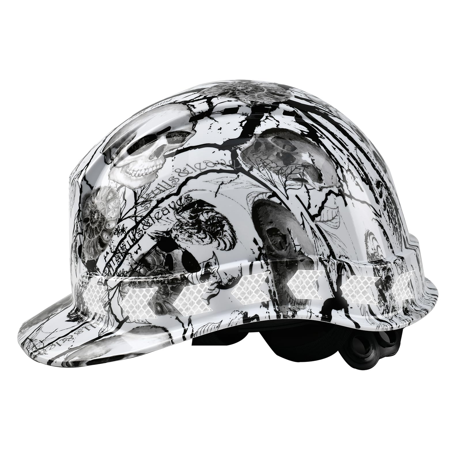 Casque de sécurité style casquette avec bande réfléchissante
