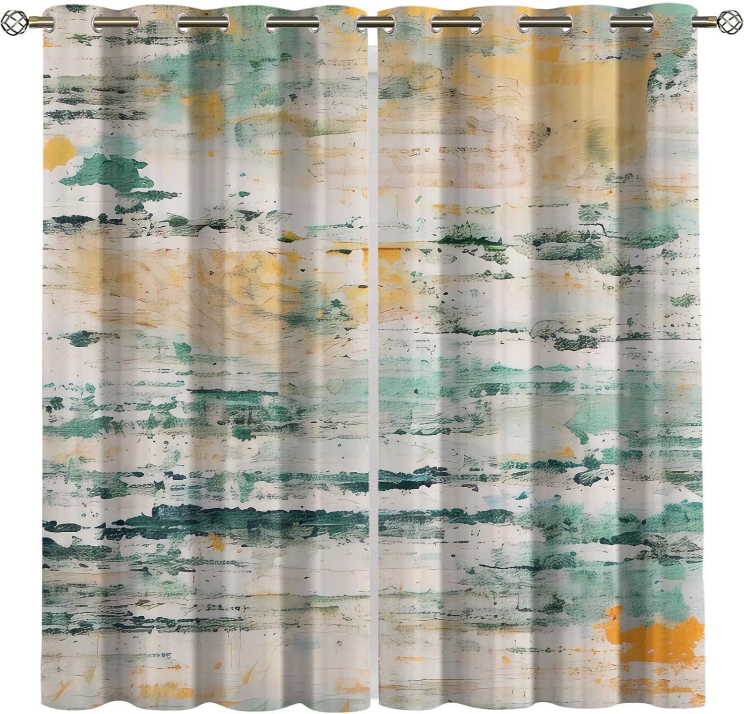 Rideaux occultants 3D texture abstraite colorée 280x250 cm rideau thermique acoustique chambre salon