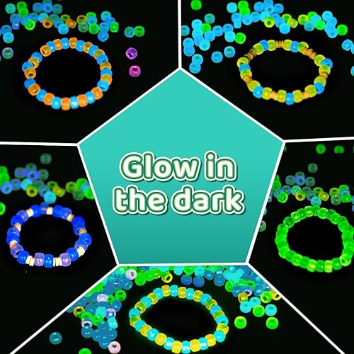 Vista 19 de 1000 cuentas de poni de caramelo de macarrón, cuentas para manualidades, cuentas para el cabello, suministros para cuentas, cuentas para hacer joyas