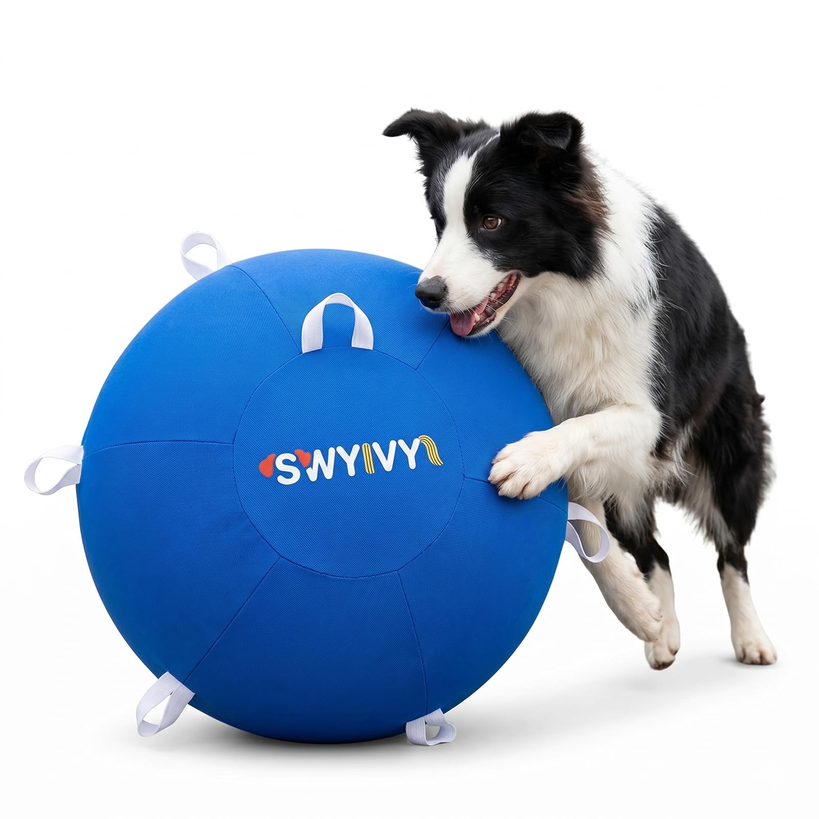 Photo 1 of 25-Inch Herding Ball for Large Dogs and Horses, Durable Toy with Straps