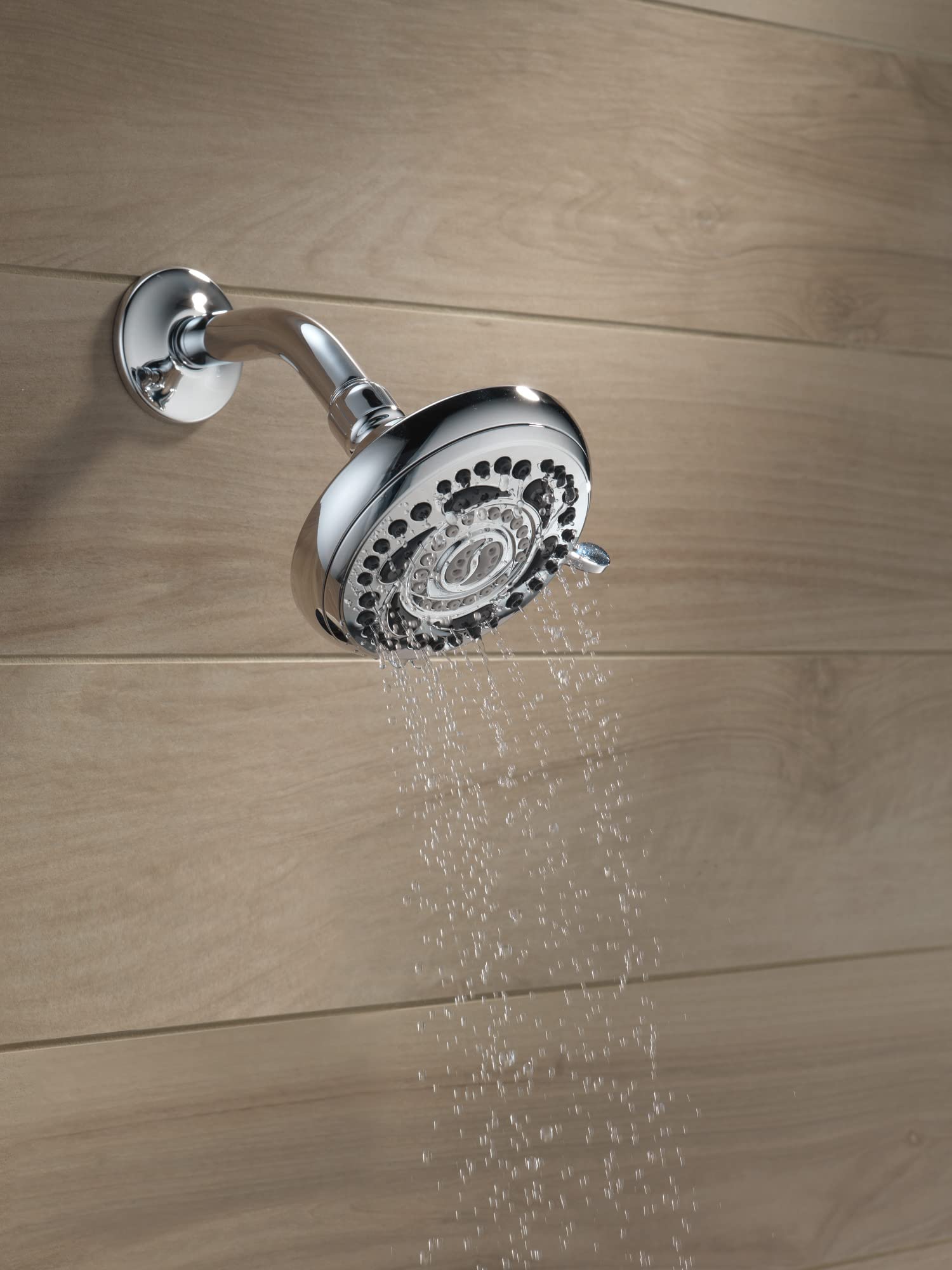 Delta 75784 Universal Shower Head, Chrome, 7 Settings, Modern