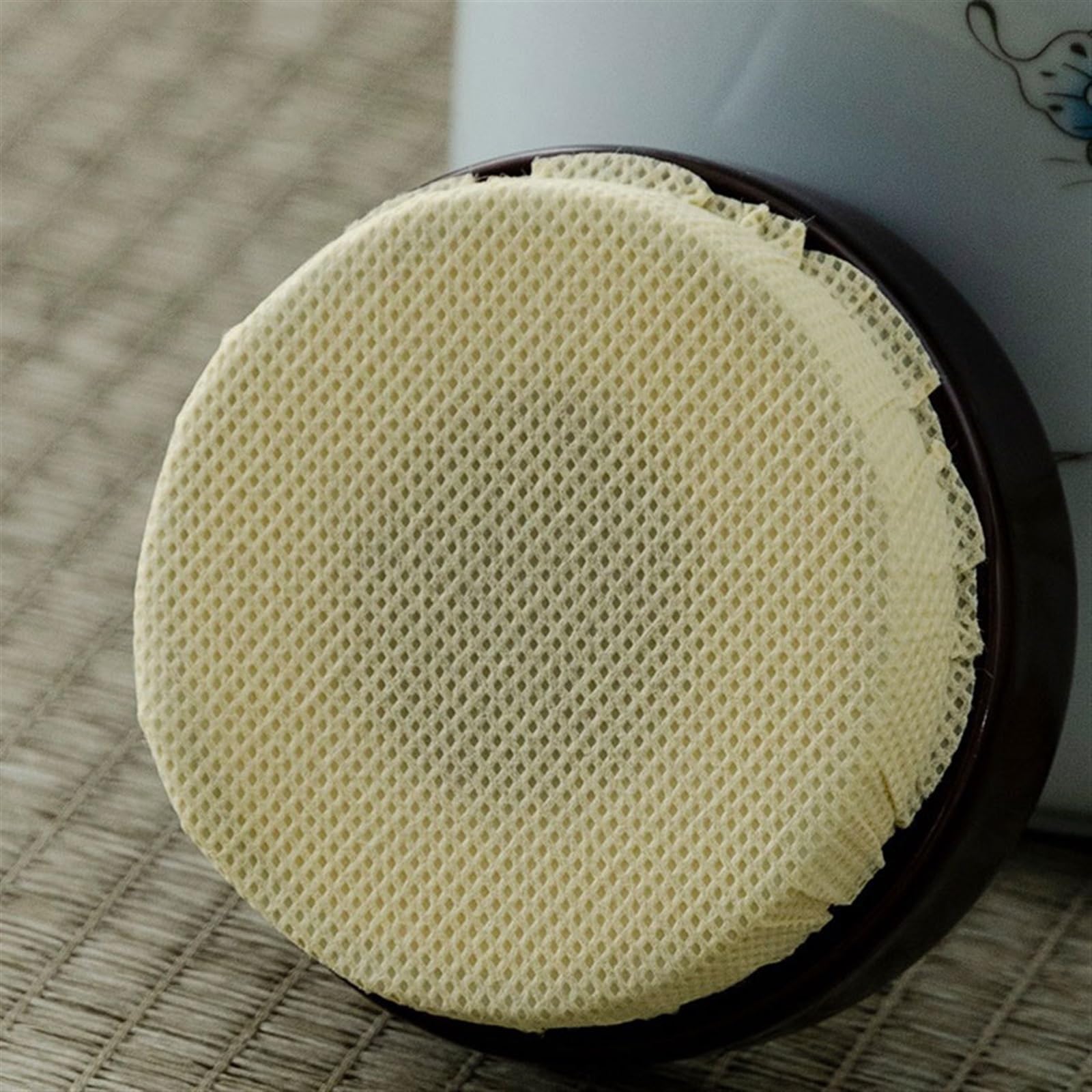 Puszka na herbatę duża, szczelnie zamknięta szklana ceramiczna, puszka na zapasy do gospodarstwa domowego, zielona herbata, czarna herbata, pudełko na herbatę z liści na herbatę, kawę,