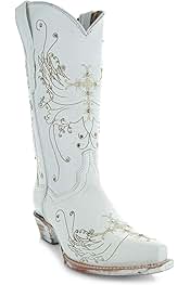 White cowboy boots size 5 Clearance